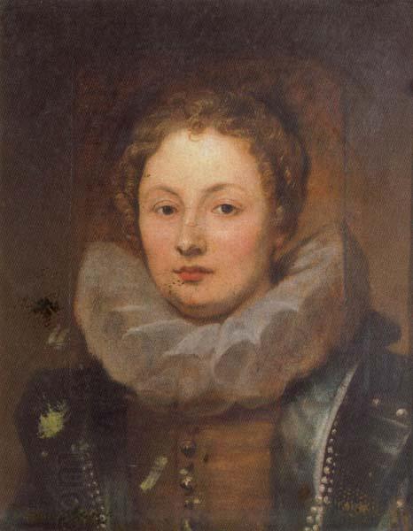 Anthony Van Dyck Portrait of a Noblewoman China oil painting art